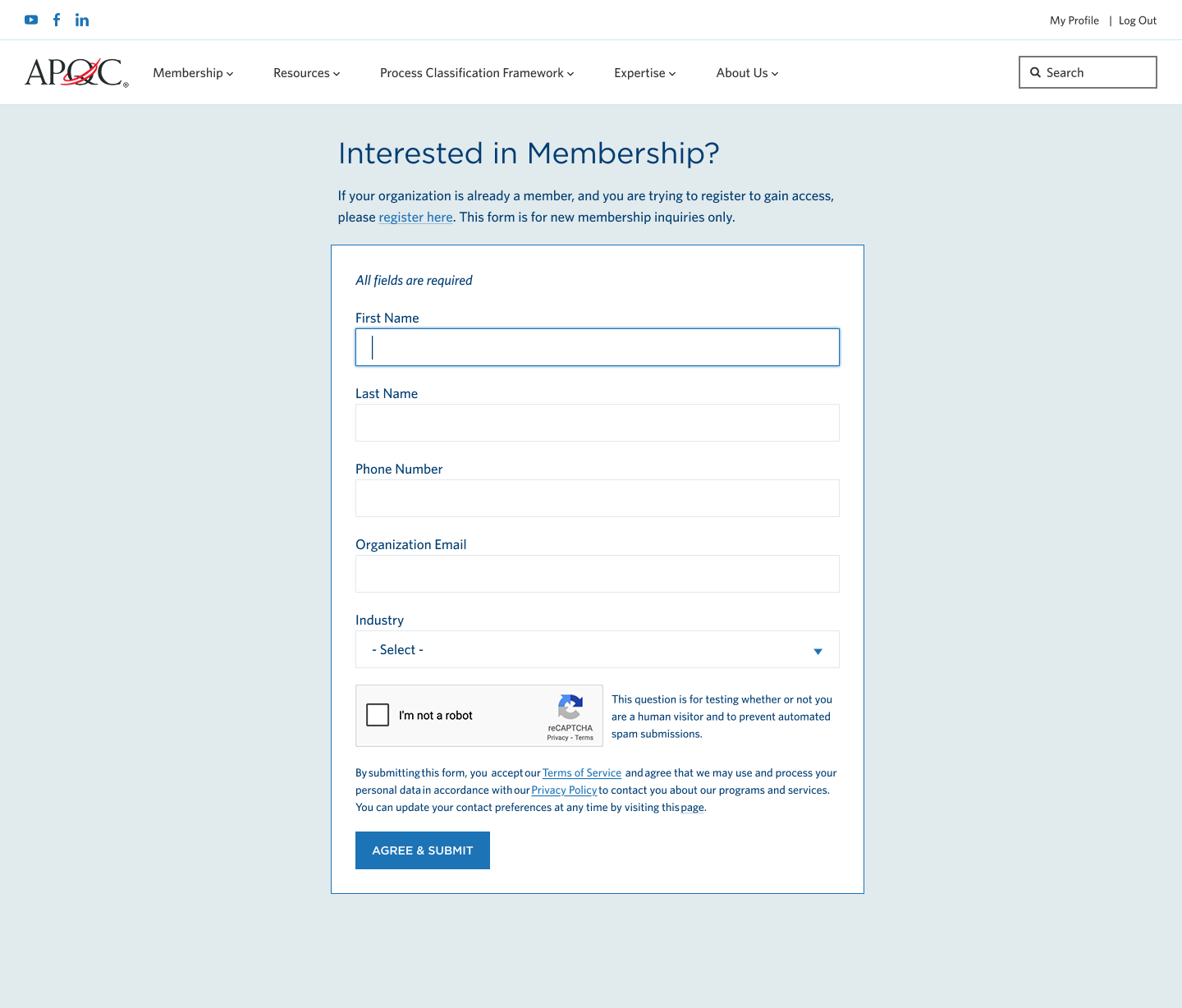 Registration Form — Members vs Non-Members