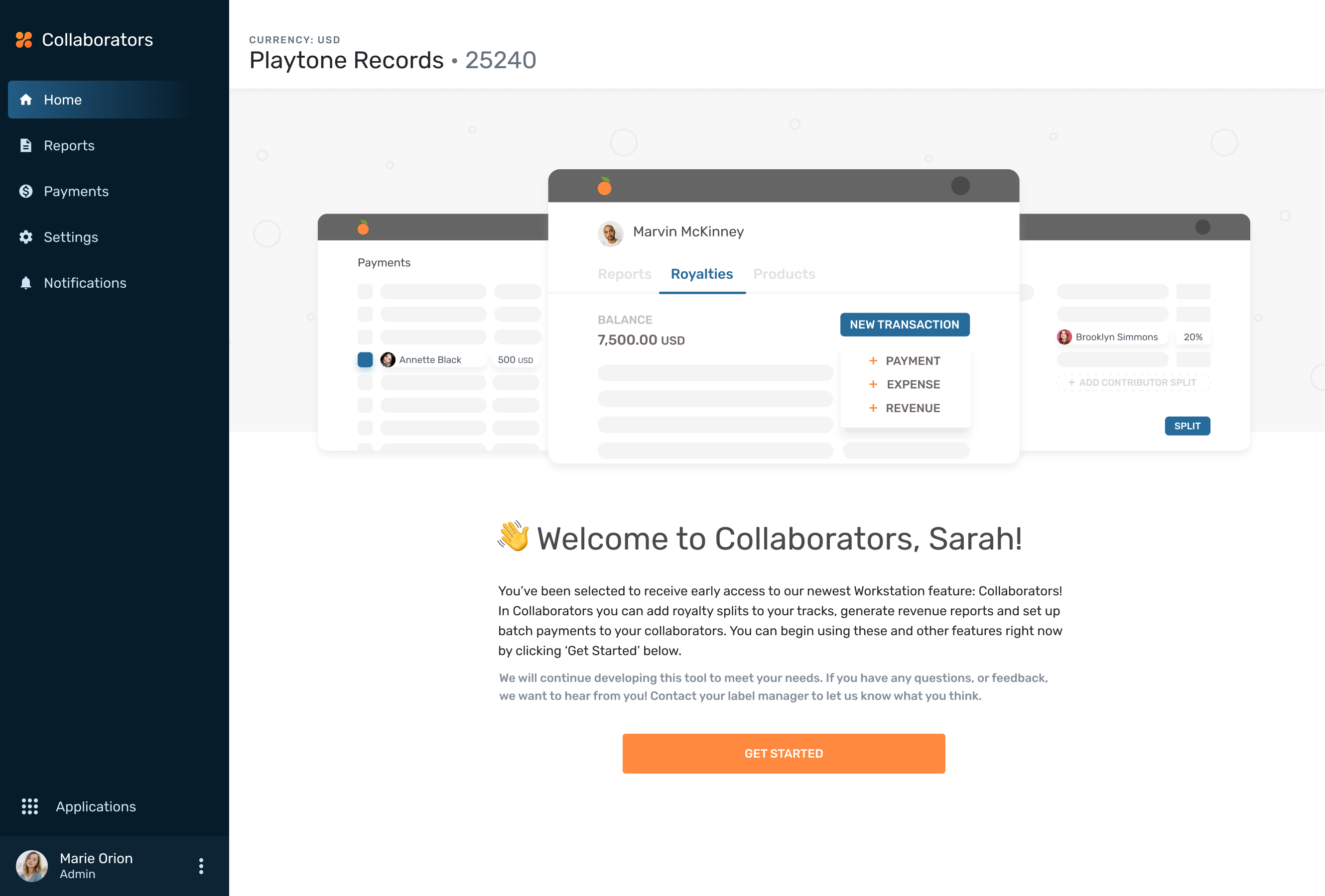 Onboarding Experience